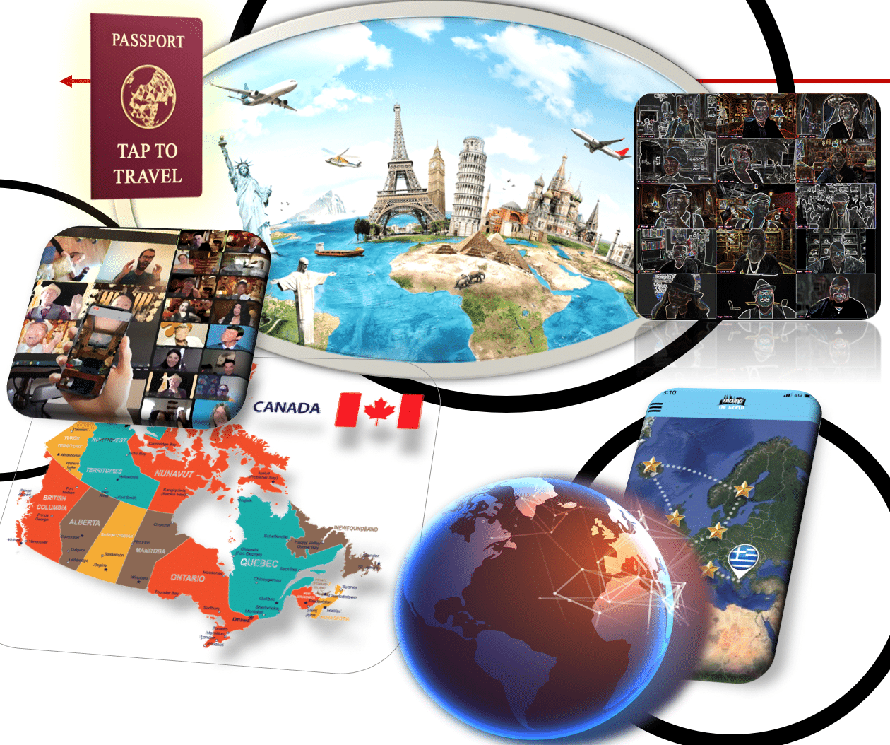 Around the World Virtual Teambuilding