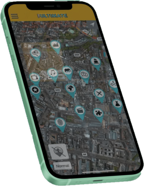 Slixer Adventure App on a smart phone