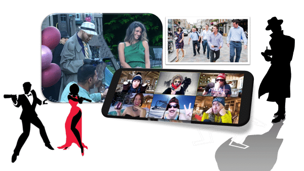 Slixer Team-Building, detective, spies, virtual, in-person fun