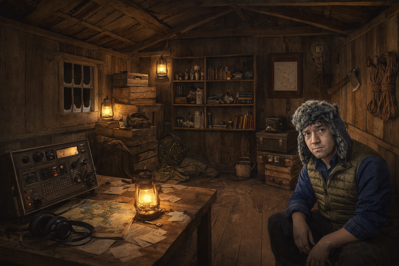 Escape Room - Arctic Cabin; get out before the storm arrives!