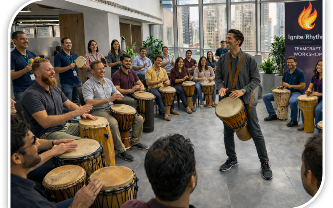Team Building Drumming